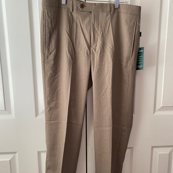 Lauren Ralph Lauren Other - NWT Ralph Lauren Ultraflex Classic Fit Tan Dress Pants 34x30